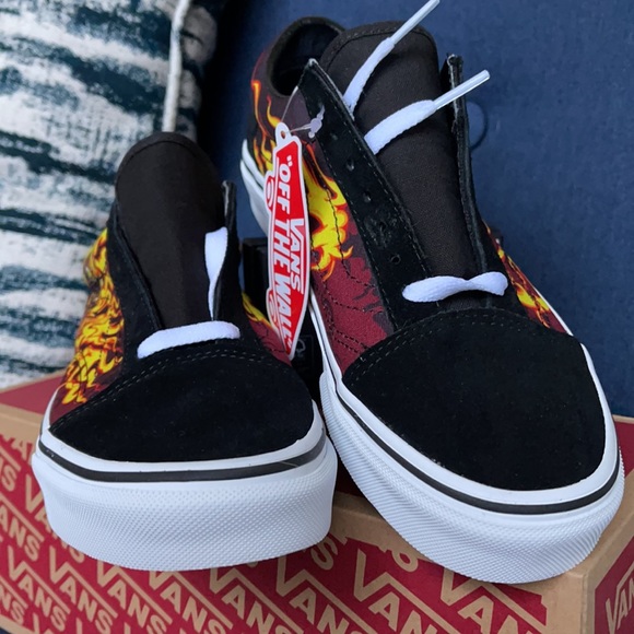 Vans Old Skool Samurai Rising Black/True White MENS - Picture 9 of 16